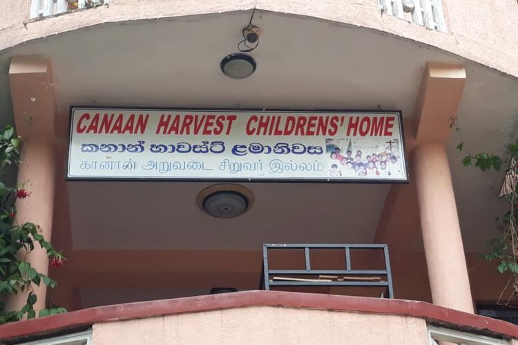 Canaan Harvest Children's Home entrance